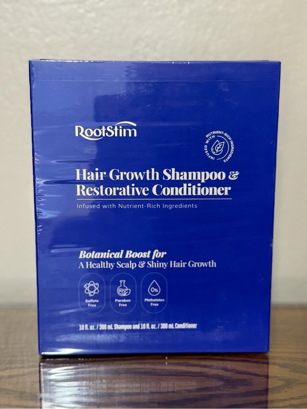 Roots Hair Growth Shampoo & Restorative Conditioner - Blue